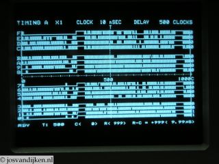 K100-D 'Timing A' scherm