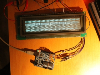 Eerste test met Arduino